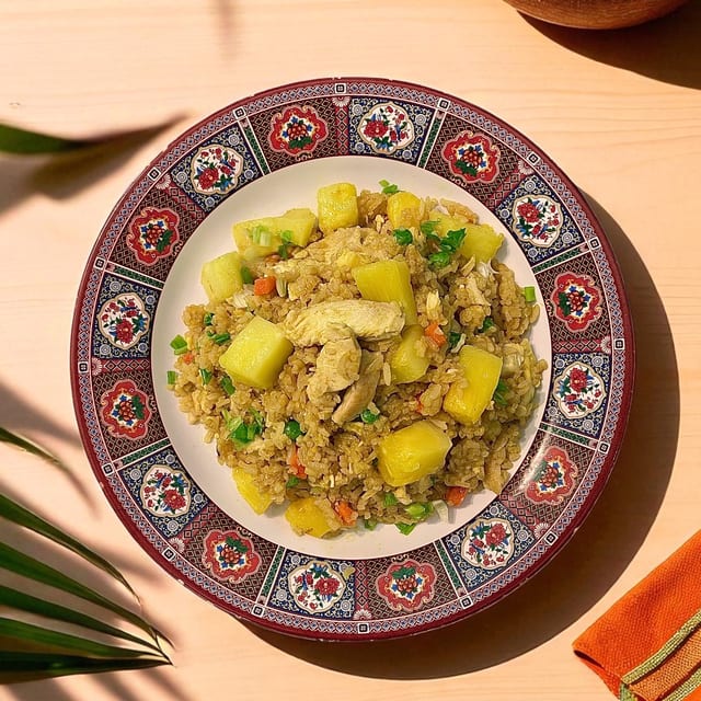 Pineapple Fried Rice.