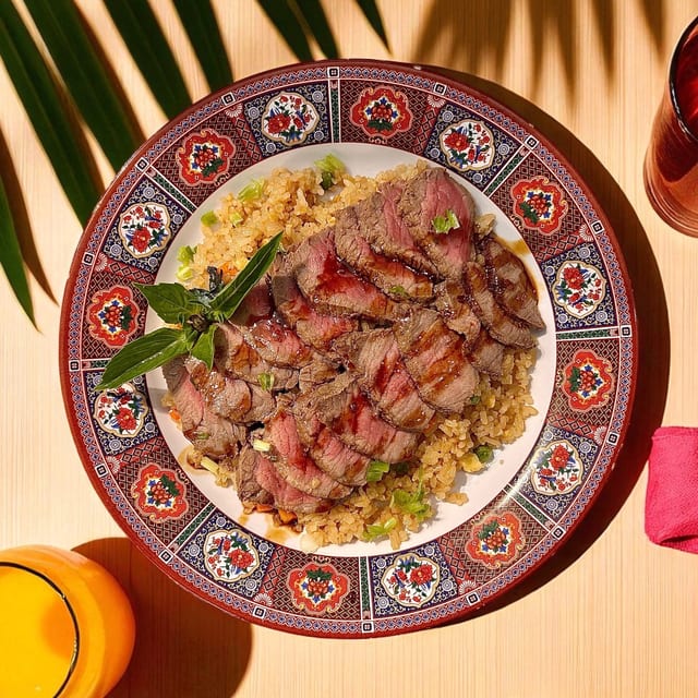 Sweet Basil Fried Rice.