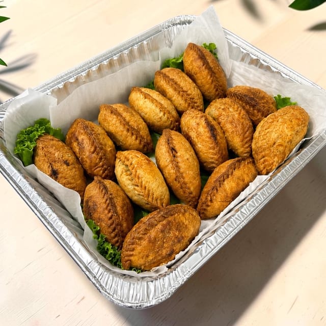 Handmade Curry Puff.