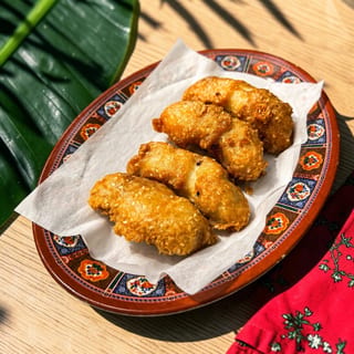 Thai Fried Banana Fritters กล้วยแขก