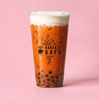 Cha Dtai (Southern Thai Tea) Boba