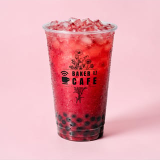 Raspberry Hibiscus Boba