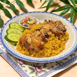 #44 Thai Chicken Biryani ข้าวหมกไก่