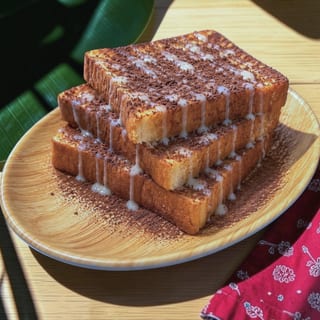 Thai Ovaltine Toast โอวัลตินโทสต์
