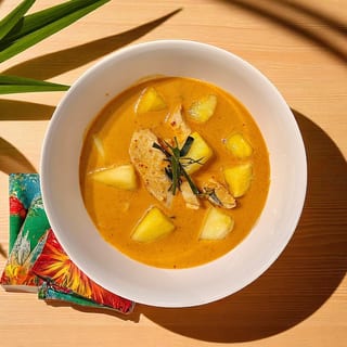 #55 Pineapple Curry แกงสับปะรด