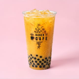 Peach Passion Fruit Boba